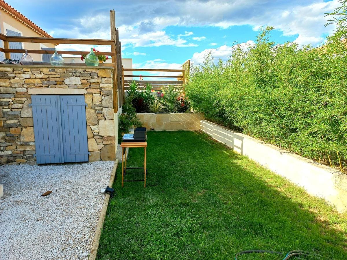 Charmante Villa Dans Un Village Paisible Aux Portes D'Uzes Et Des Cevennes Saint-Hippolyte-de-Caton Exterior foto